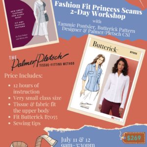 Fit the Upper Body:  Princess Seams